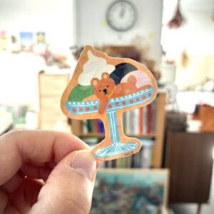 Coupe de glace ourson