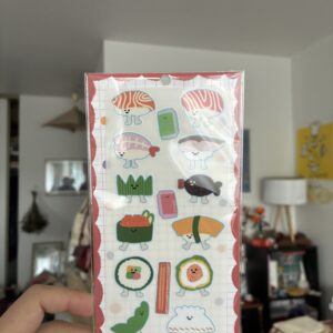 Sticker sushi